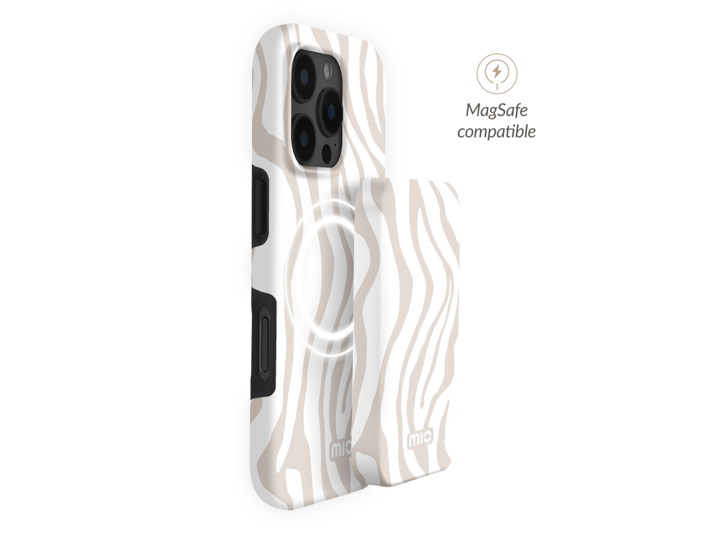MIO Powerbank 5000mAh with Double sided Magsafe Compatibility Sandy Zebra - Matt