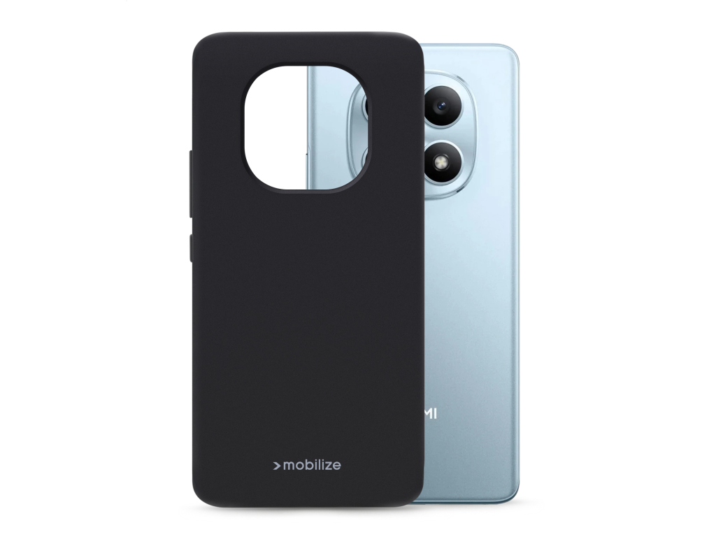 Mobilize Rubber Gelly Case Xiaomi Redmi Note 17 4G/5G Matt Black