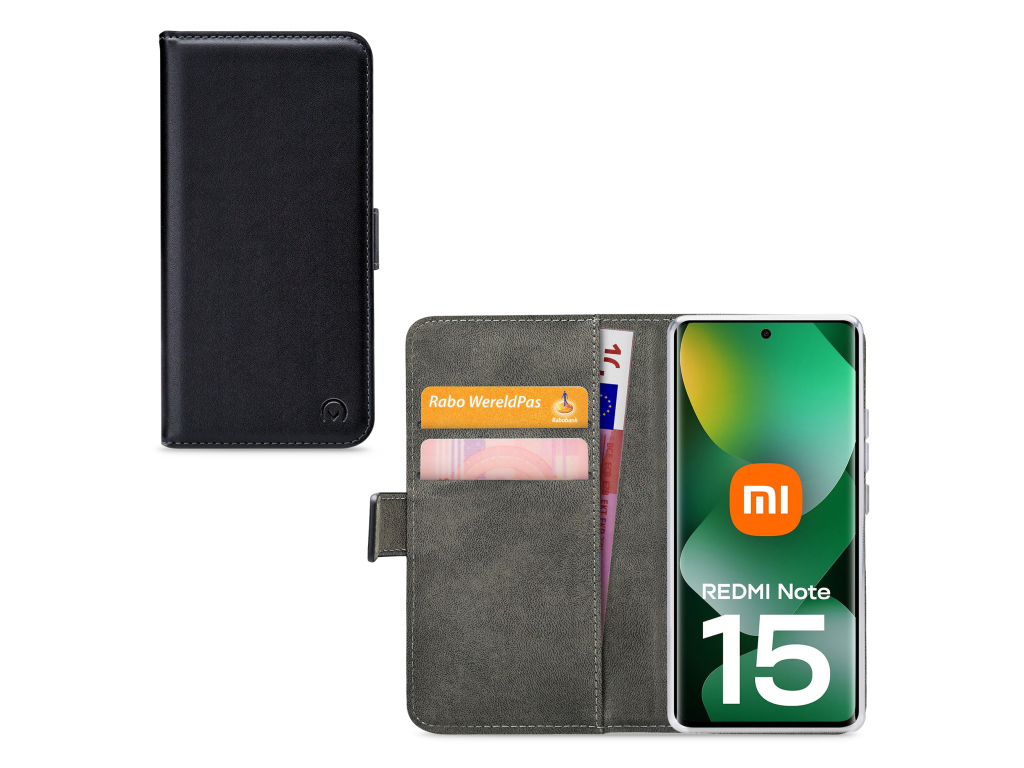 Mobilize Classic Gelly Wallet Book Case Xiaomi Redmi Note 17 4G/5G Black