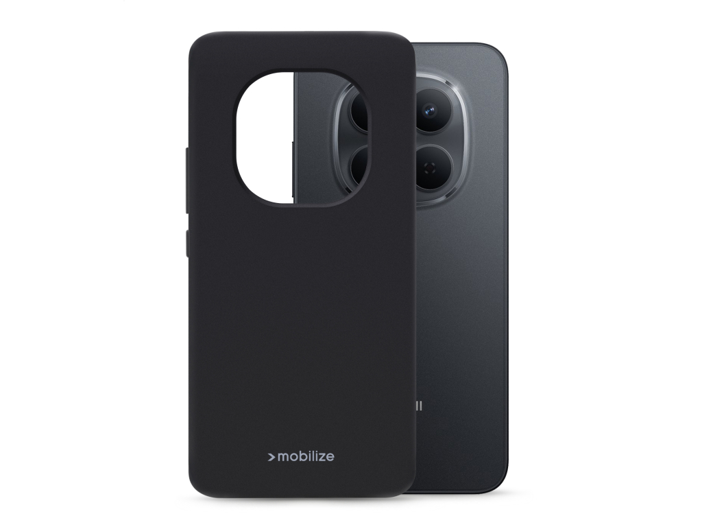 Mobilize Rubber Gelly Case Xiaomi Redmi Note 17 Pro 5G Matt Black