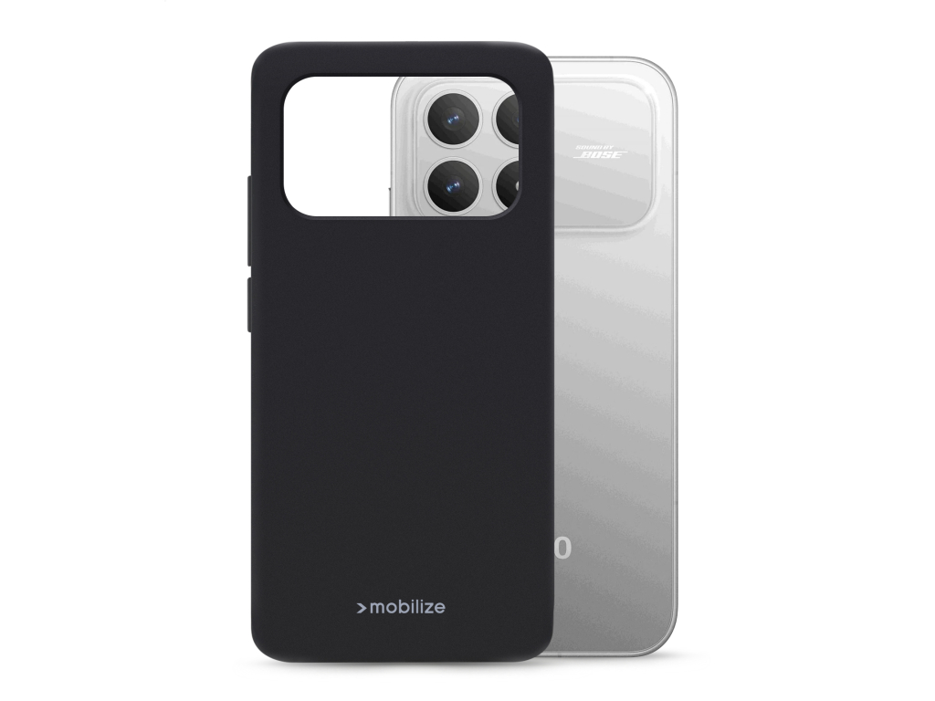 Mobilize Rubber Gelly Case Xiaomi Poco F9 Pro Matt Black