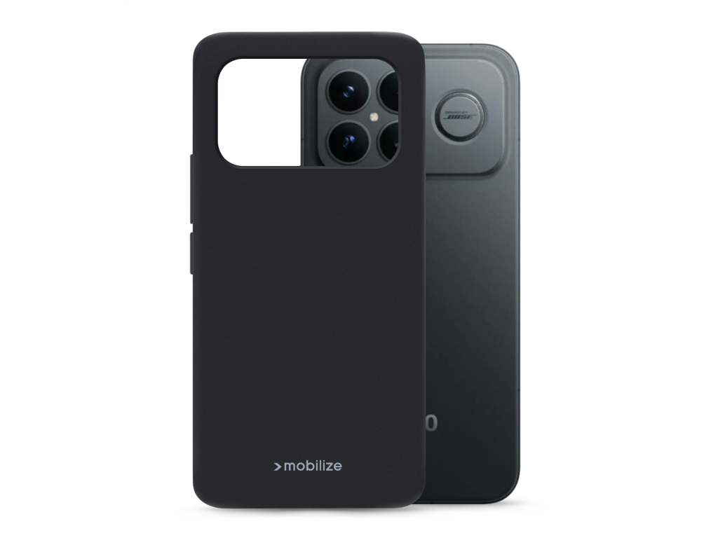 Mobilize Rubber Gelly Case Xiaomi Poco F9 Ultra Matt Black