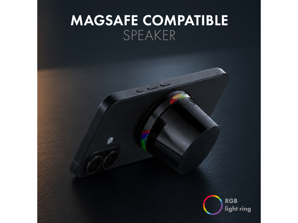 My Style MagSnap BT Speaker MagSafe Compatible Black