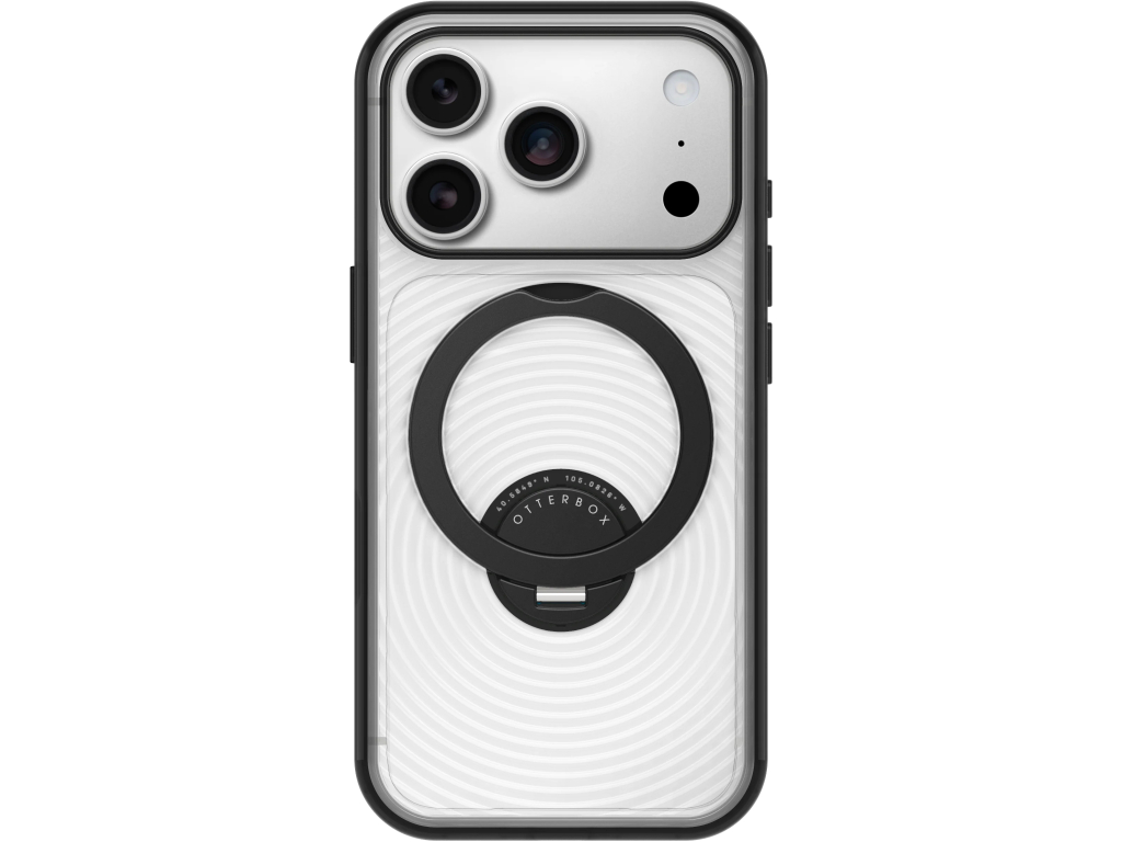 OtterBox Symmetry Stand MagSafe with Camera Control Case Apple iPhone 17 Pro/18 Pro Clear/Black