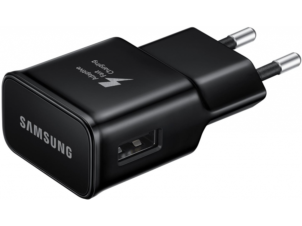 EP-TA20EBECGWW Samsung Adaptive Fast Charging Travel Charger incl. USB-C Cable 15W Black Bulk