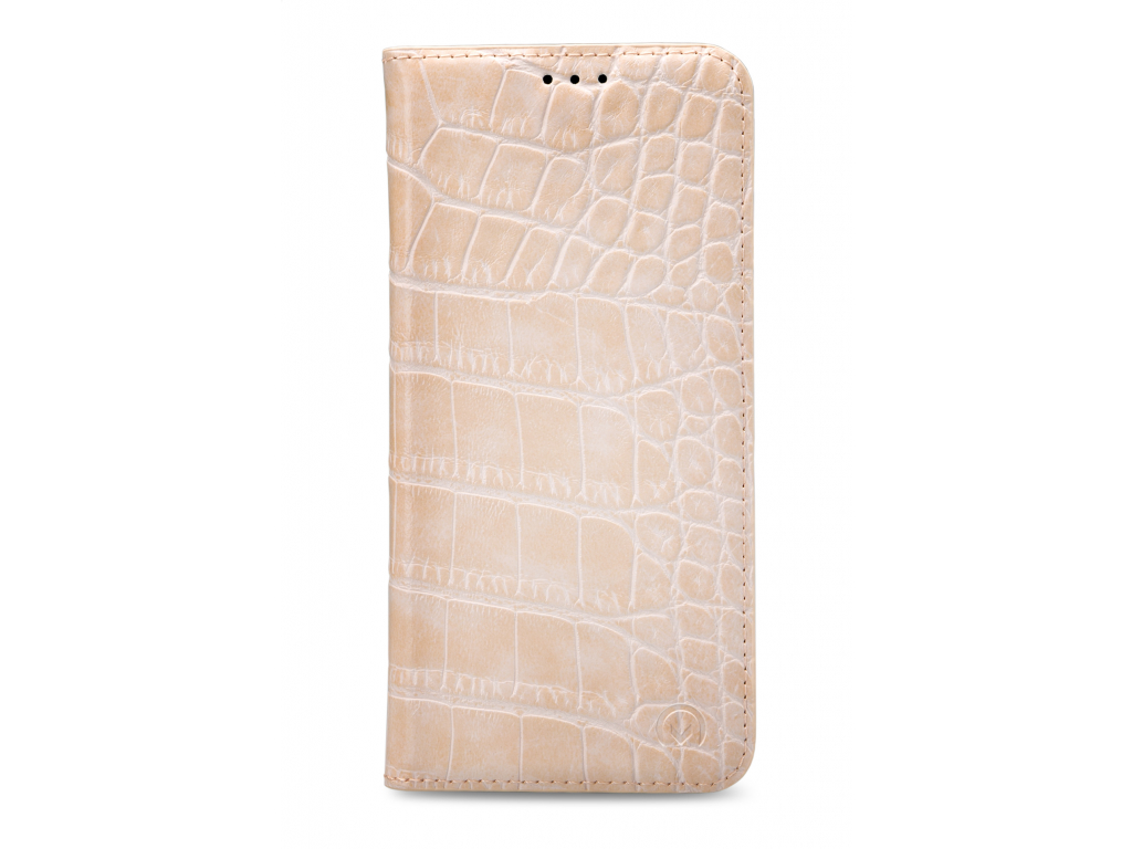 Mobilize Premium Gelly Book Case Apple iPhone X/Xs Alligator Coral Pink