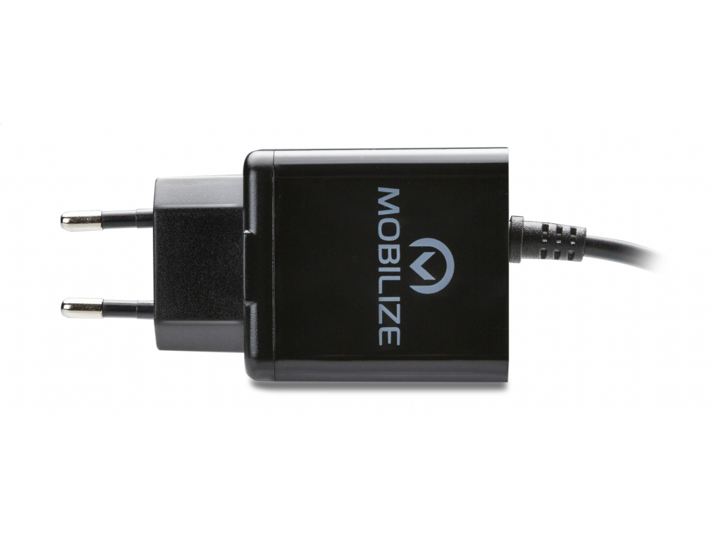 Mobilize Wall Charger Micro USB 12W 1m. Black