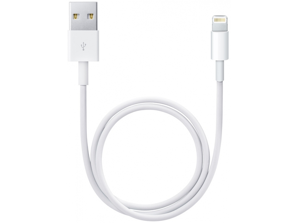ME291ZM/A Apple Lightning to USB Cable 0.5m. White