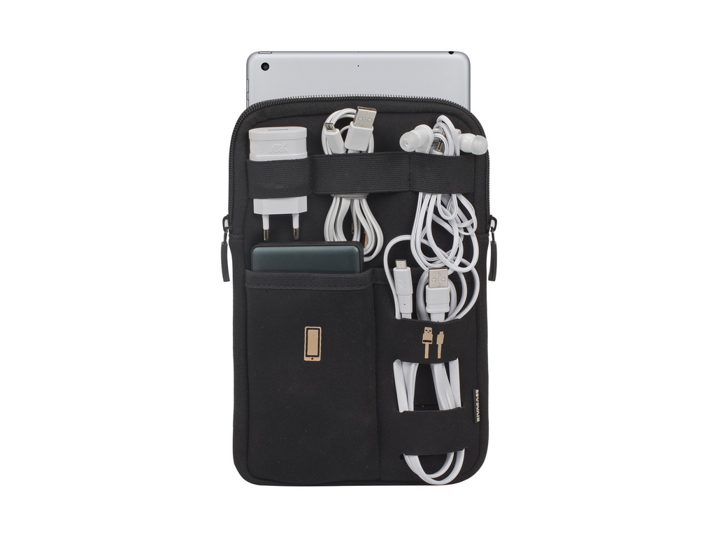 Rivacase Antishock Travel Organizer 7-8inch Black