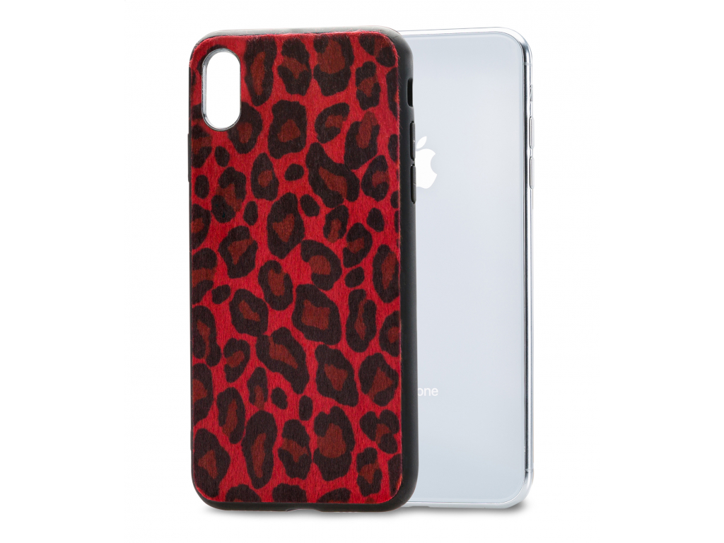 Mobilize Gelly Case Apple iPhone X/Xs Red Leopard