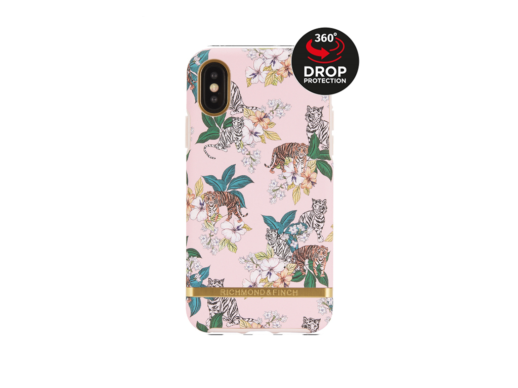 Richmond & Finch Freedom Series Apple iPhone X/Xs Pink Tiger/Gold