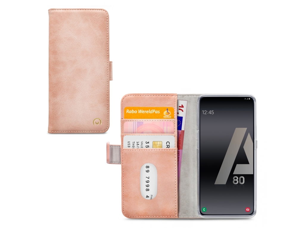 Mobilize Elite Gelly Wallet Book Case Samsung Galaxy A80 Soft Pink