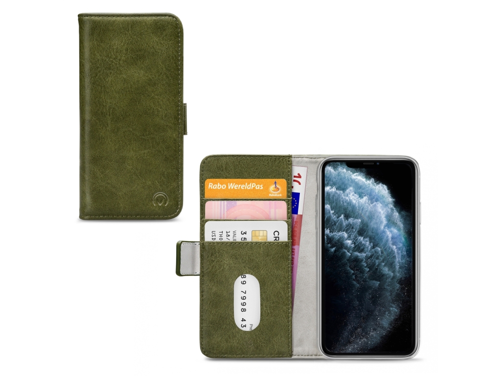 Mobilize Elite Gelly Wallet Book Case Apple iPhone 11 Pro Green