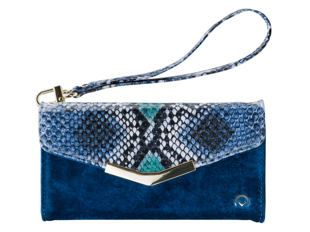 Mobilize 2in1 Gelly Velvet Clutch for Apple iPhone 6/6S/7/8/SE (2020/2022) Royal Blue Snake