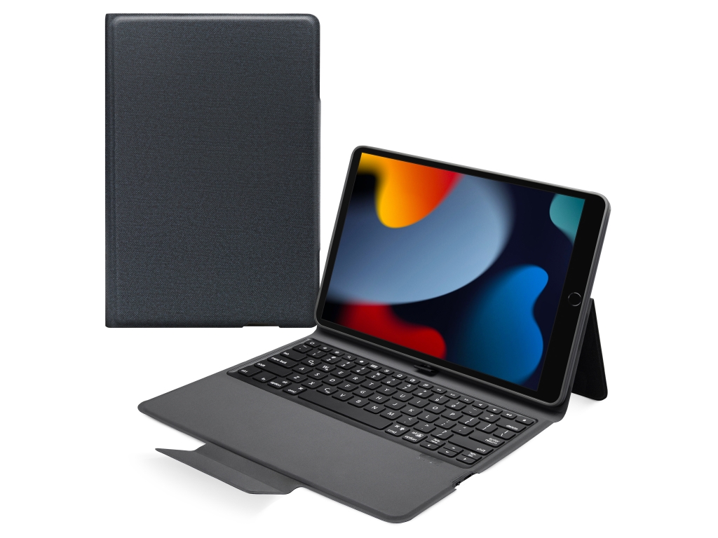 Mobilize Ultimate Bluetooth Keyboard Case Apple iPad 10.2 (2019/2020/2021) Black QWERTY