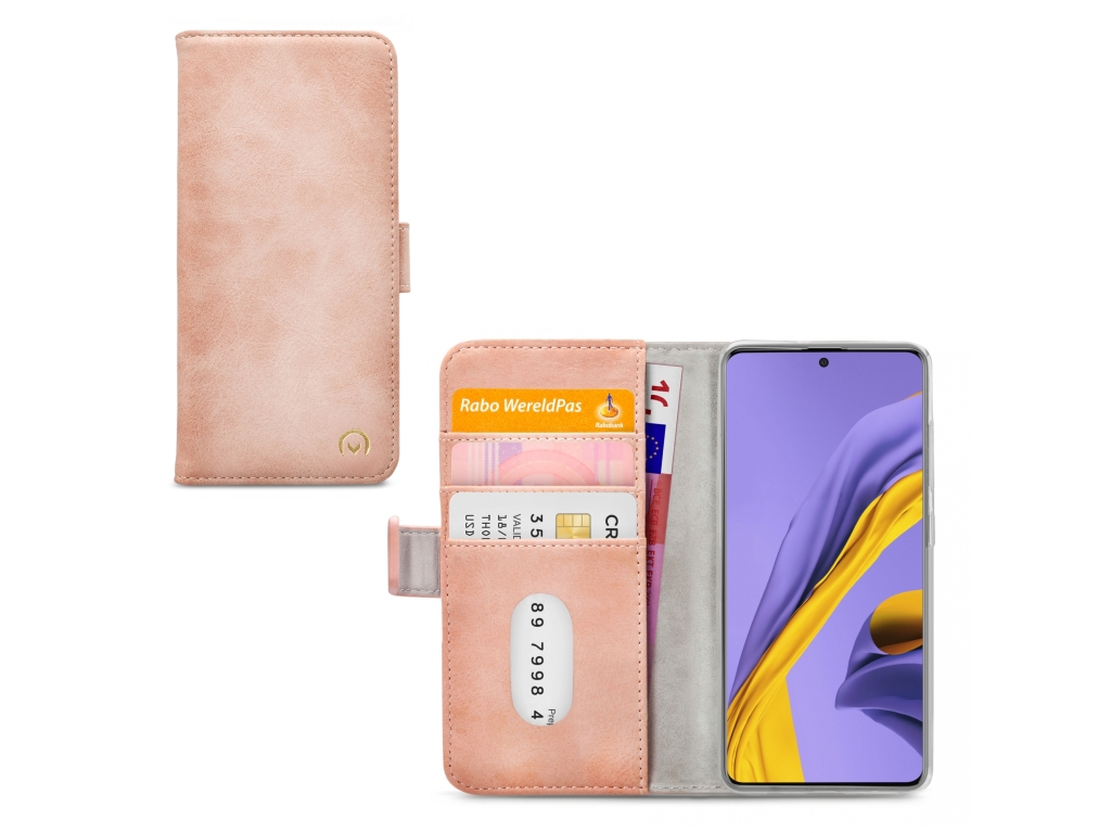 Mobilize Elite Gelly Wallet Book Case Samsung Galaxy A51 Soft Pink