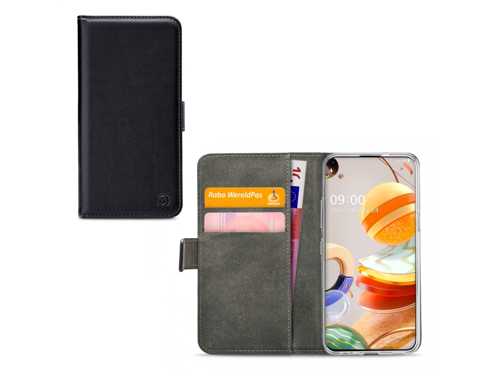 Mobilize Classic Gelly Wallet Book Case LG K61 Black