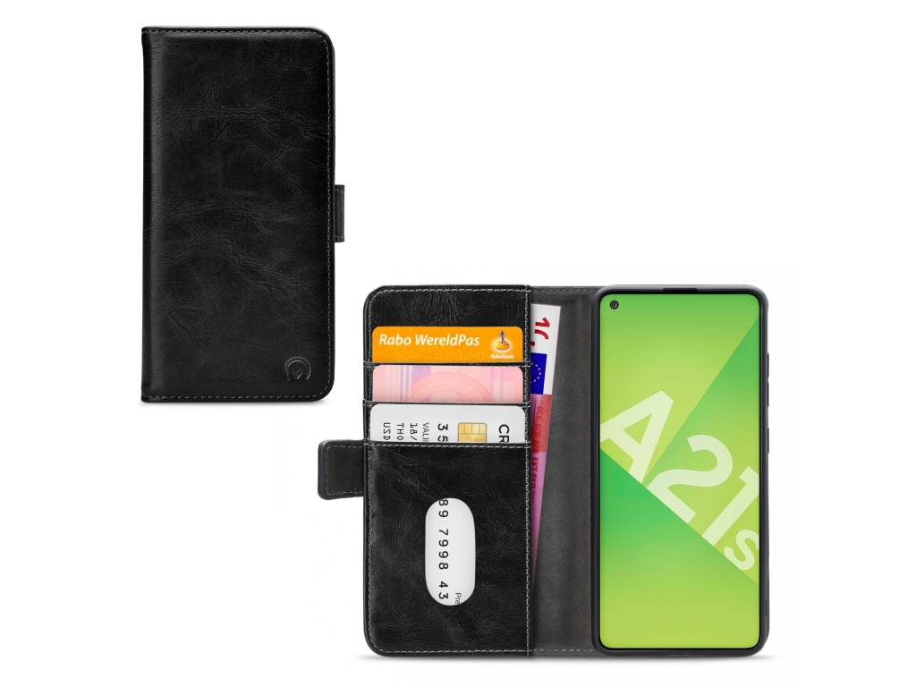 Mobilize Elite Gelly Wallet Book Case Samsung Galaxy A21s Black