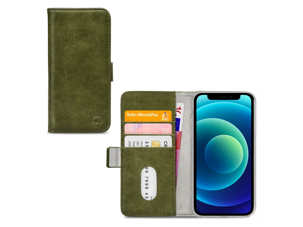 Mobilize Elite Gelly Wallet Book Case Apple iPhone 12 Mini Green