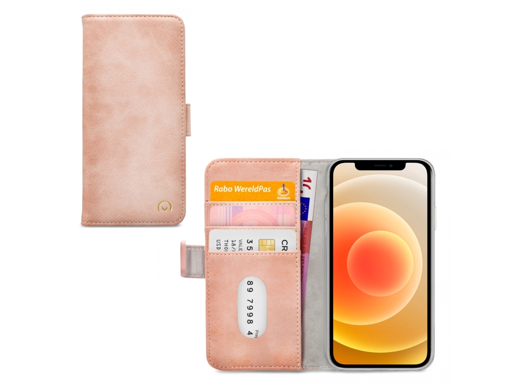 Mobilize Elite Gelly Wallet Book Case Apple iPhone 12/12 Pro Soft Pink