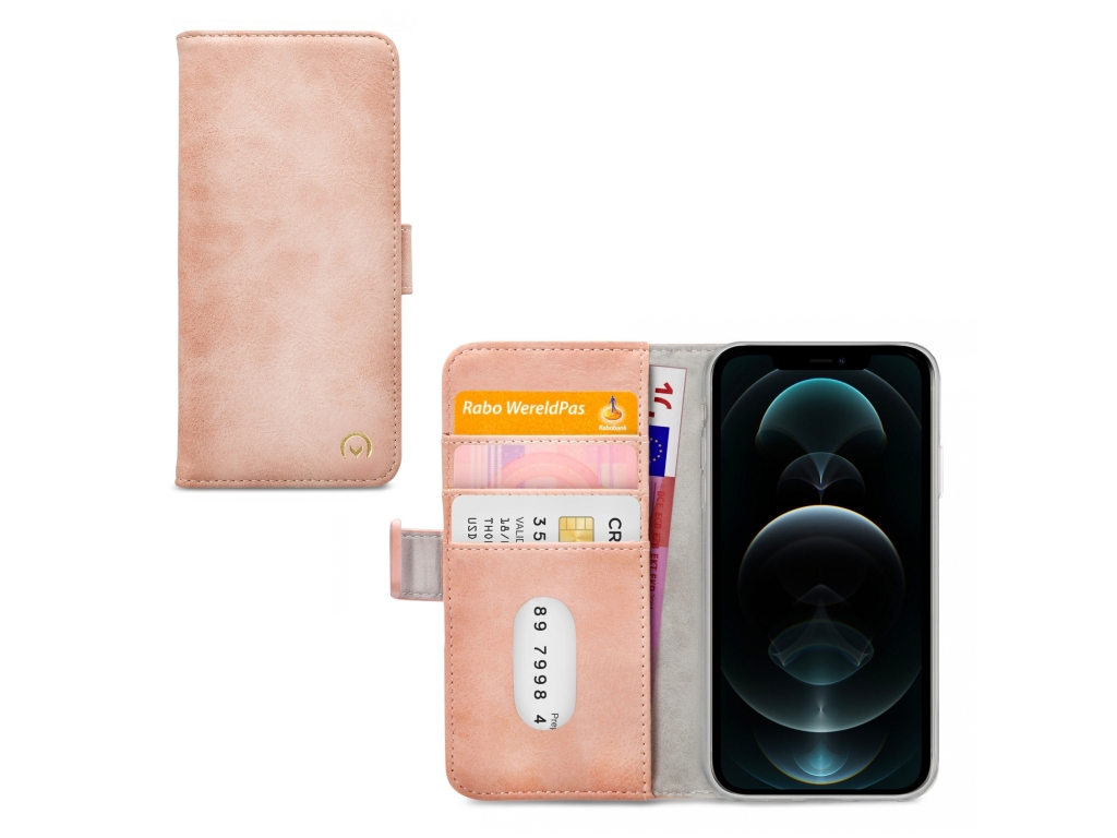 Mobilize Elite Gelly Wallet Book Case Apple iPhone 12 Pro Max Soft Pink