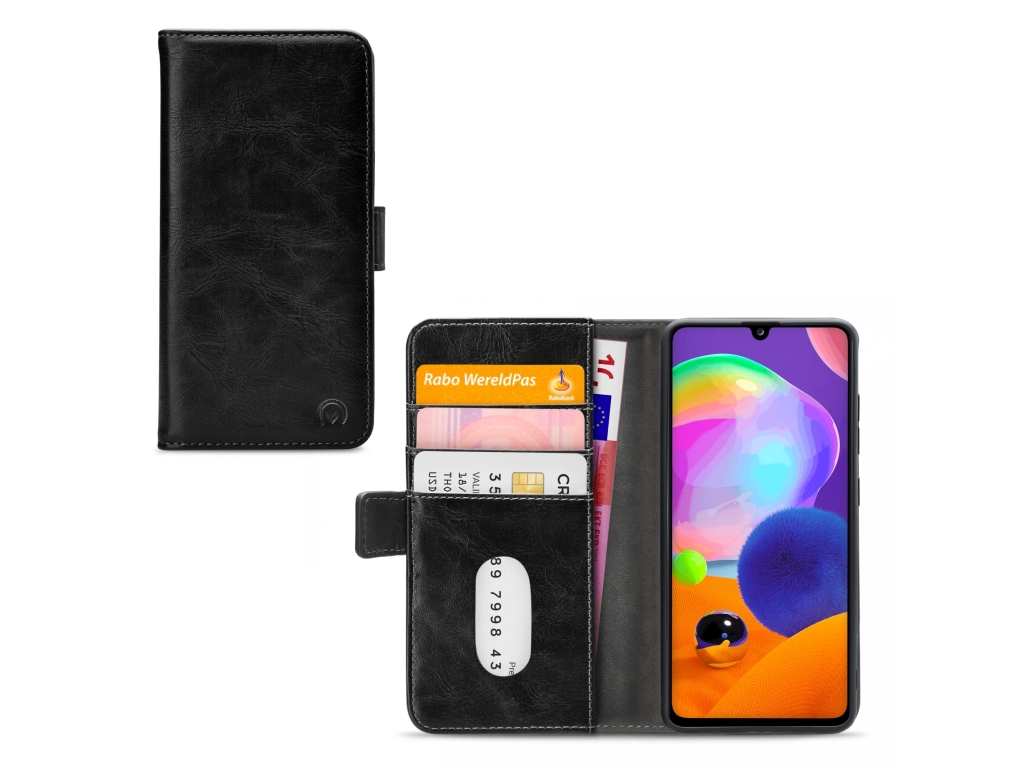 Mobilize Elite Gelly Wallet Book Case Samsung Galaxy A31 Black