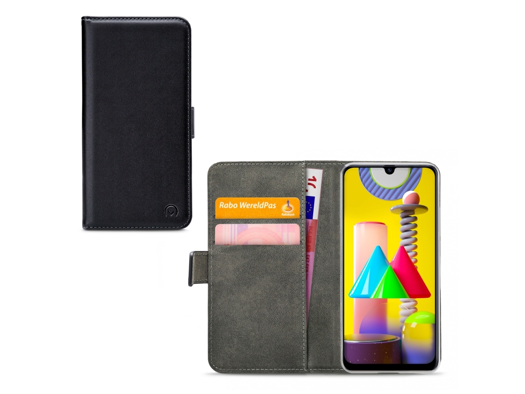 Mobilize Classic Gelly Wallet Book Case Samsung Galaxy M31 Black