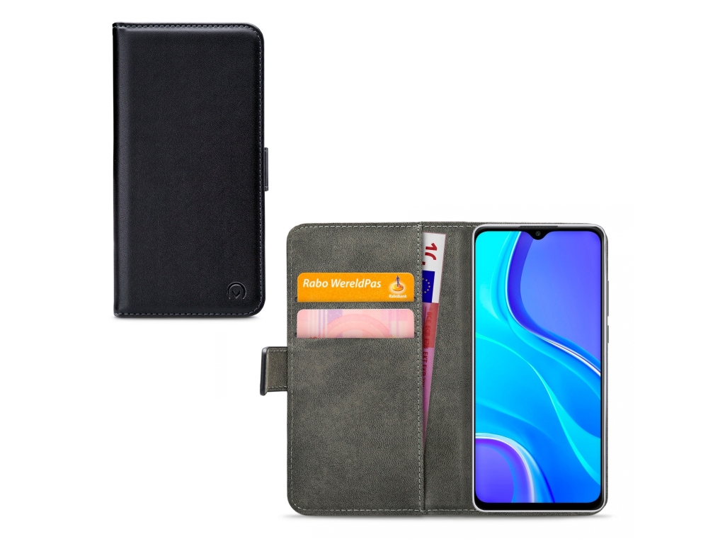 Mobilize Classic Gelly Wallet Book Case Xiaomi Redmi 9 Black