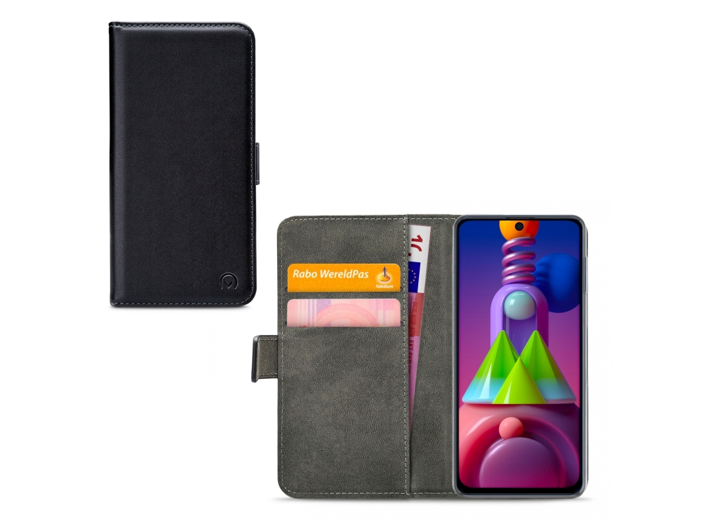 Mobilize Classic Gelly Wallet Book Case Samsung Galaxy M51 Black