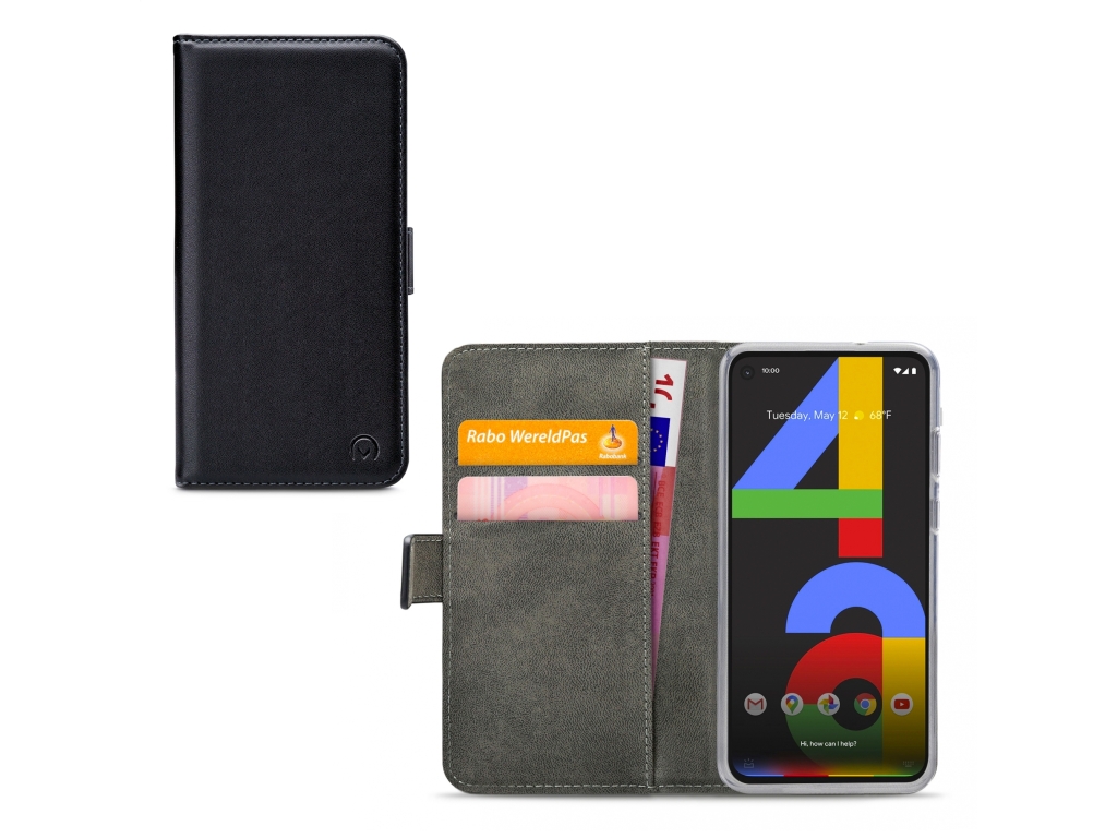 Mobilize Classic Gelly Wallet Book Case Google Pixel 4a 5G Black