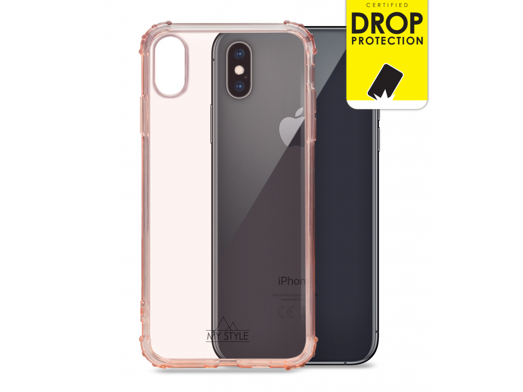 My Style Protective Flex Case for Apple iPhone Xs Max Soft Pink