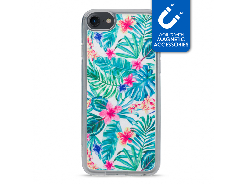 My Style Magneta Case for Apple iPhone 6/6S/7/8/SE (2020/2022) White Jungle