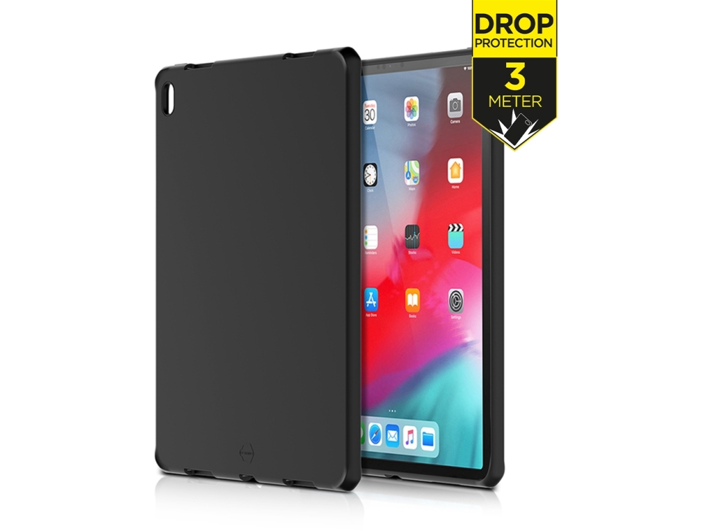 ITSKINS Level 2 SpectrumSolid for Apple iPad Pro 11 2018 Plain Black