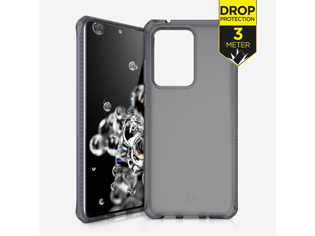 ITSKINS Level 2 SpectrumFrost for Samsung Galaxy S20+/S20+ 5G Transparent Black