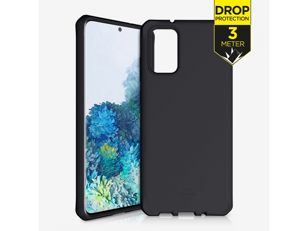 ITSKINS Level 2 SpectrumSolid for Samsung Galaxy S20+/S20+ 5G Plain Black
