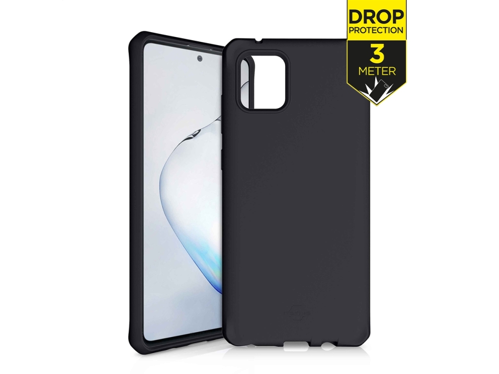 ITSKINS Level 2 SpectrumSolid for Samsung Galaxy Note10 Lite Plain Black