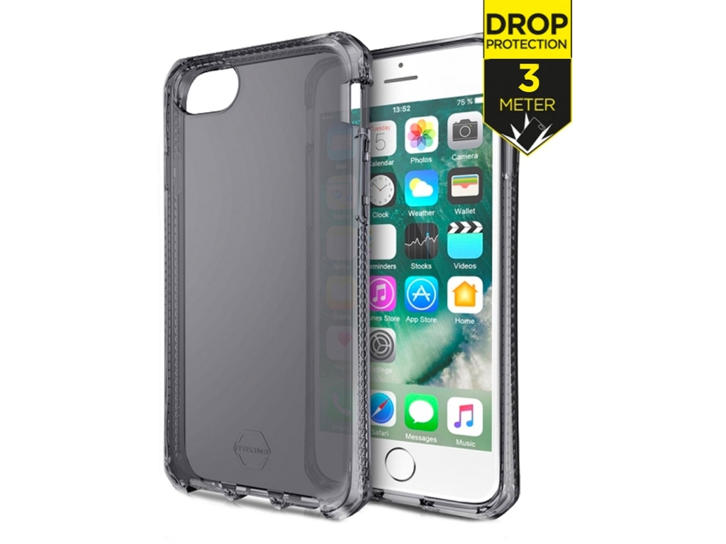 ITSKINS Level 2 SpectrumClear for Apple iPhone 6/6S/7/8/SE (2020/2022) Smoke