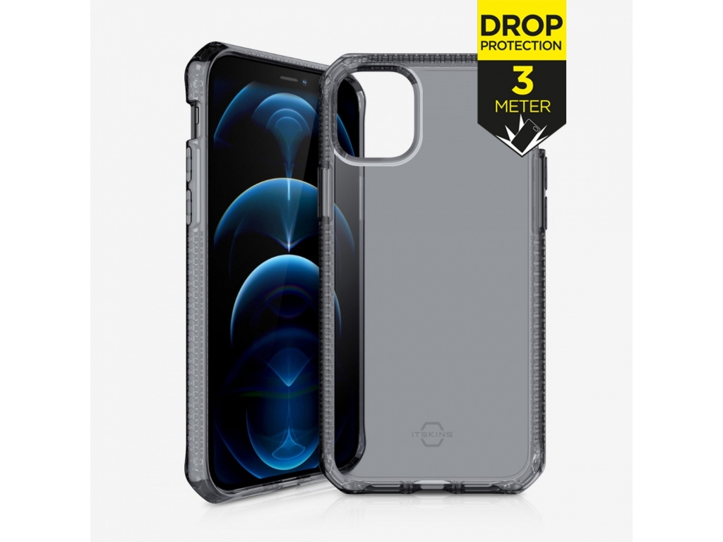ITSKINS Level 2 SpectrumClear for Apple iPhone 12/12 Pro Smoke
