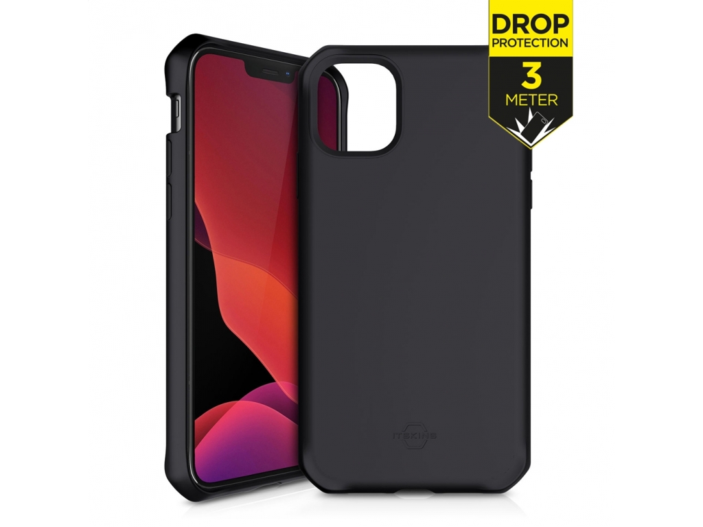 ITSKINS Level 2 SpectrumSolid for Apple iPhone 12 Pro Max Plain Black
