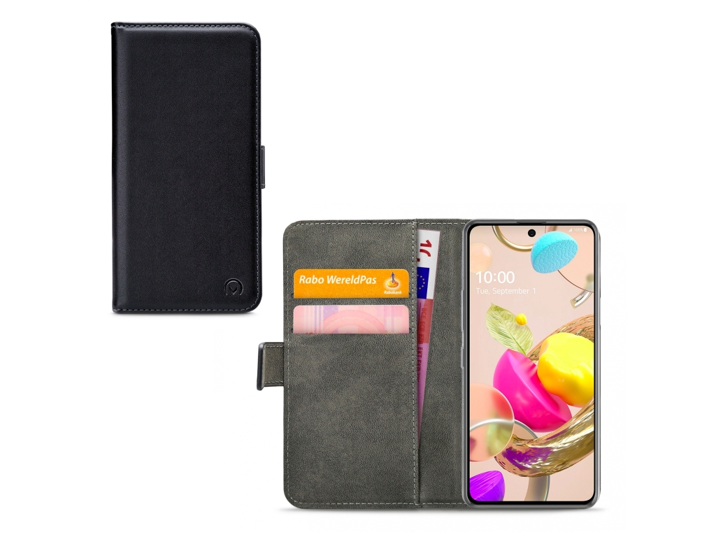 Mobilize Classic Gelly Wallet Book Case LG K42 Black