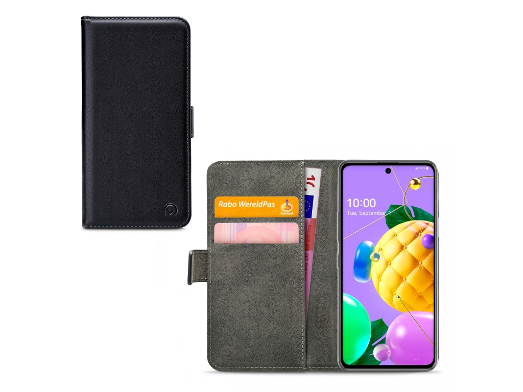 Mobilize Classic Gelly Wallet Book Case LG K52/K62 Black