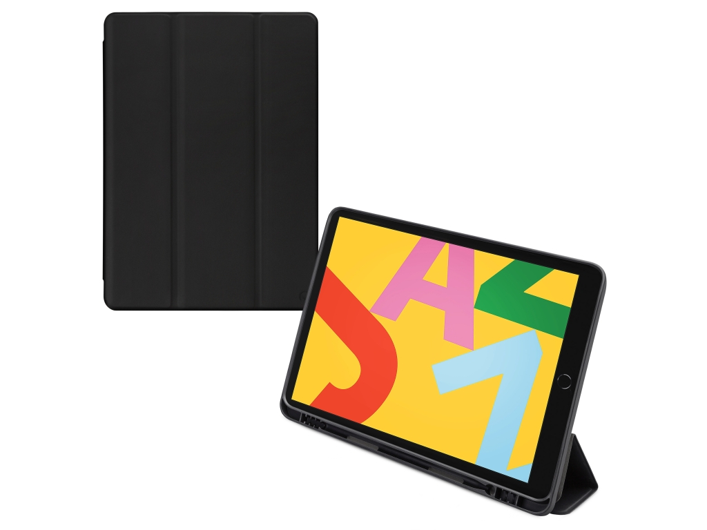 Mobilize Solid Folio Case for Apple iPad 10.2 (2019/2020/2021)/Air 10.5 2019/Pro 10.5 Black