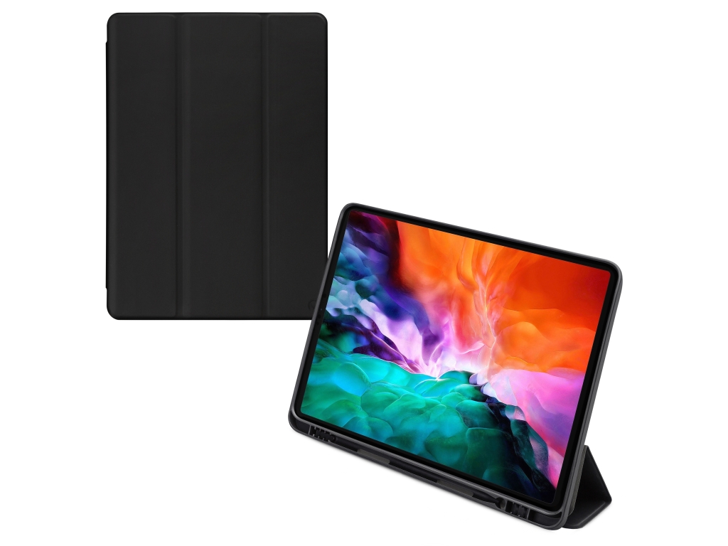 Mobilize Solid Folio Case for Apple iPad Pro 12.9 (2018/2020/2021/2022) Black