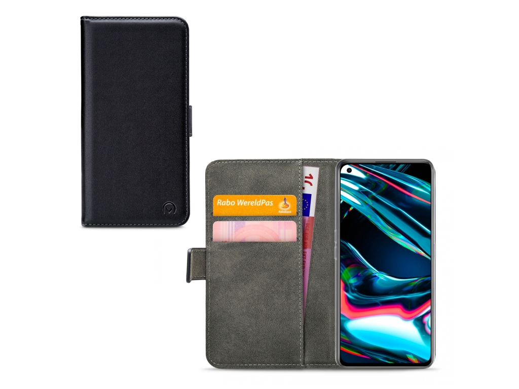 Mobilize Classic Gelly Wallet Book Case realme 7 Pro Black