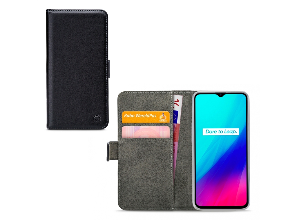 Mobilize Classic Gelly Wallet Book Case realme C3 Black