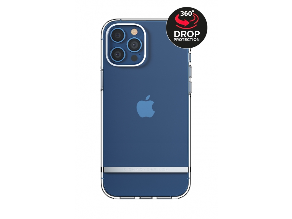 Richmond & Finch Clear Case Collection Apple iPhone 12 Pro Max Transparent/Silver