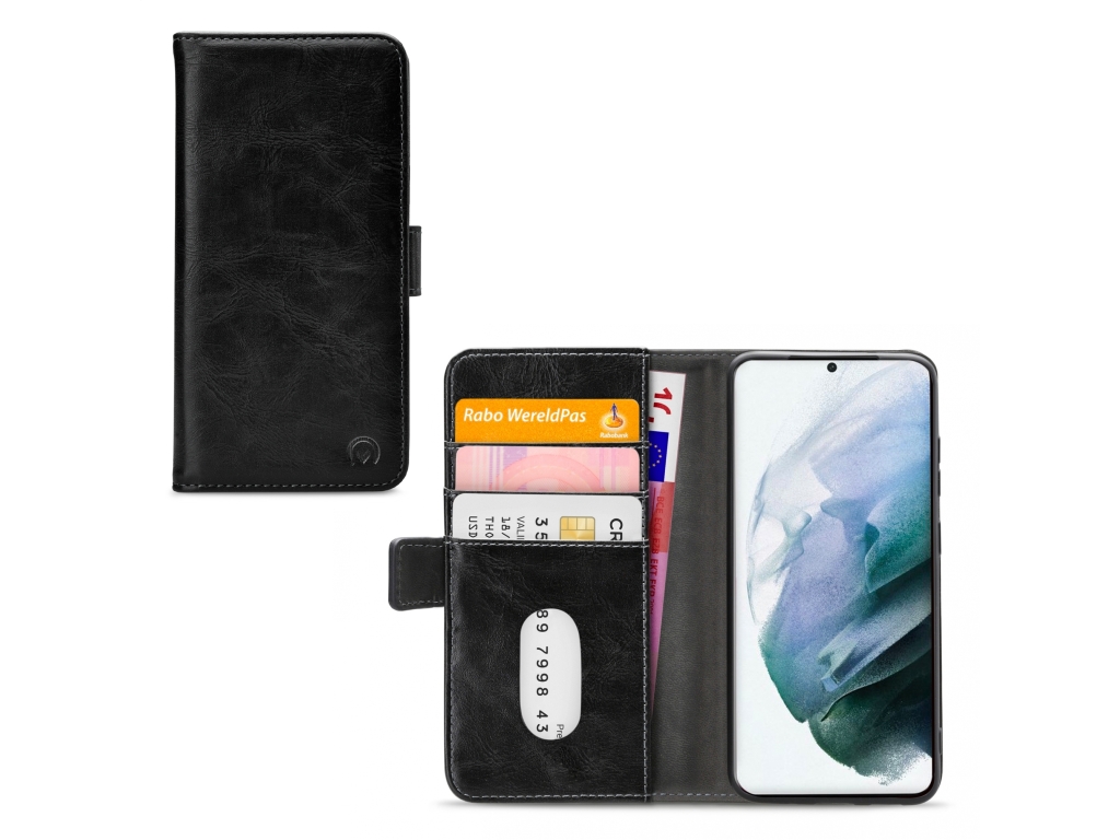 Mobilize Elite Gelly Wallet Book Case Samsung Galaxy S21+ 5G Black