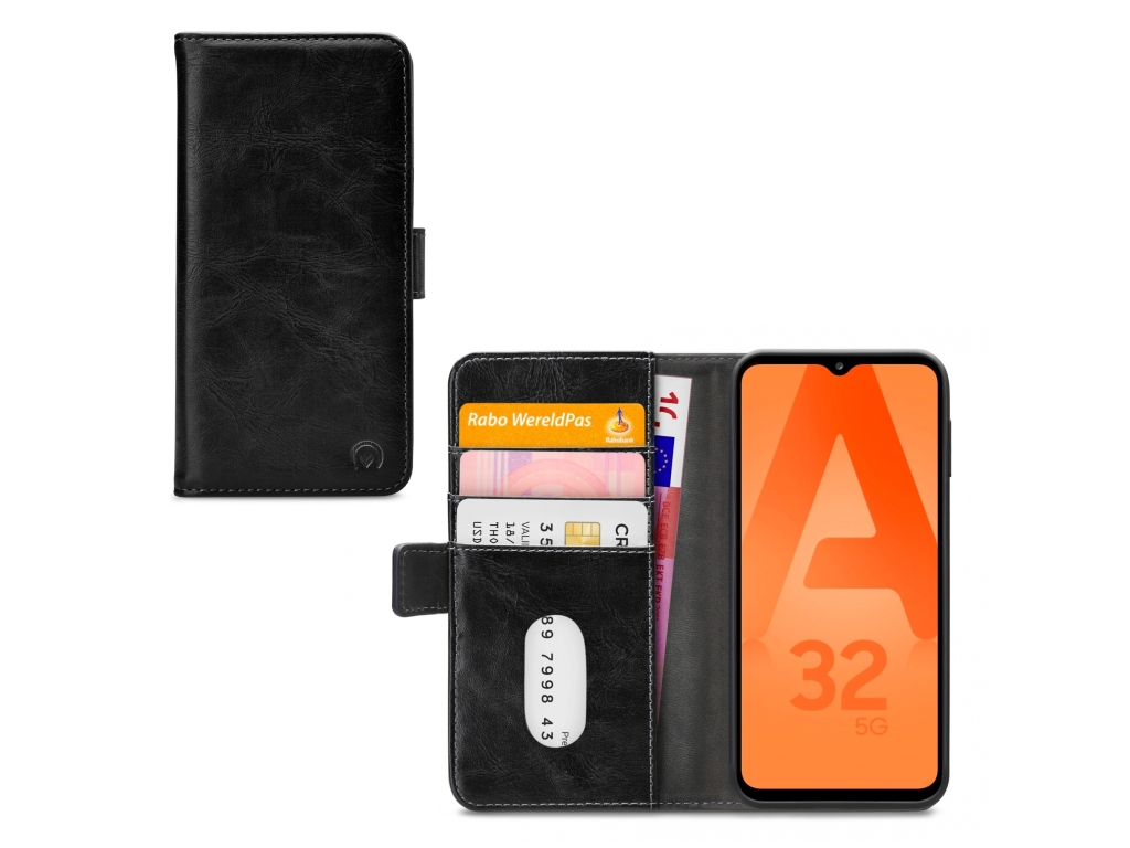 Mobilize Elite Gelly Wallet Book Case Samsung Galaxy A32 5G Black