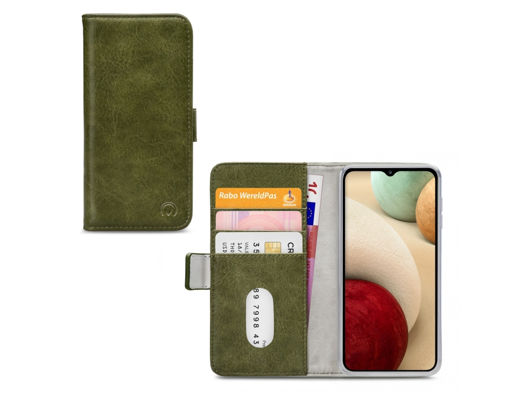 Mobilize Elite Gelly Wallet Book Case Samsung Galaxy A12/M12 Green