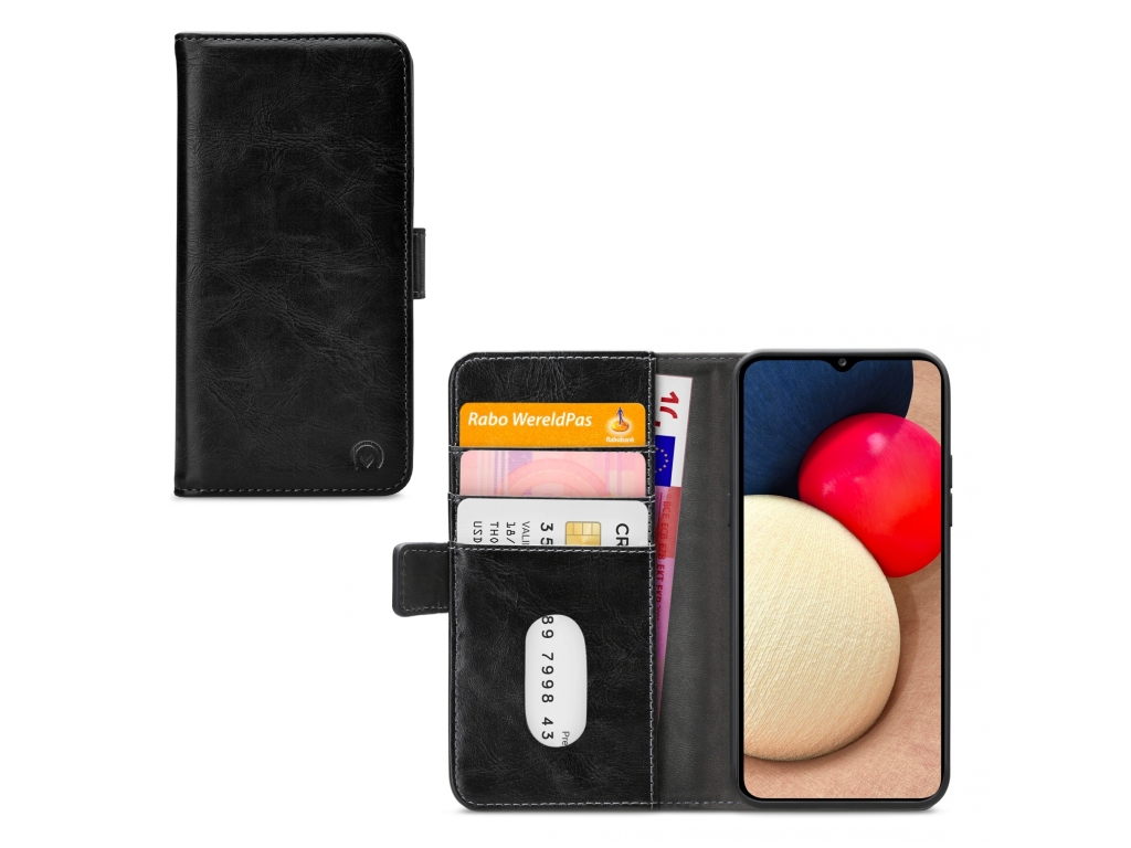 Mobilize Elite Gelly Wallet Book Case Samsung Galaxy A02s Black